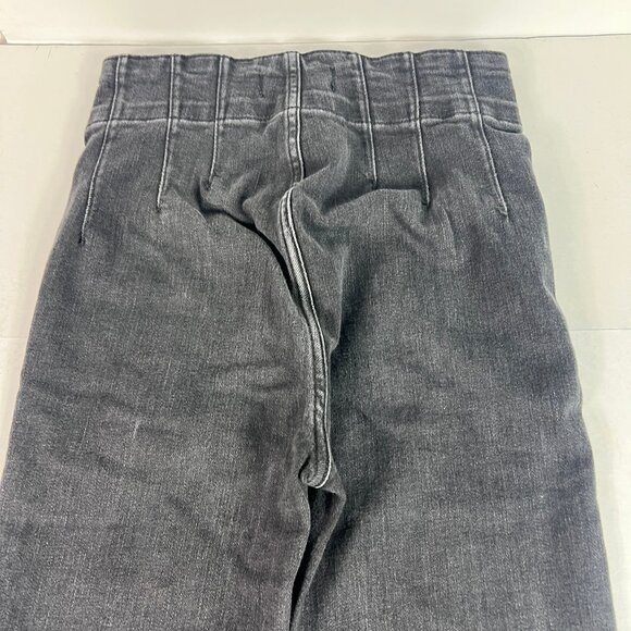 We The Free Jeans Womens 26x31* Jayde High Rise Flare Black Stretch Denim Tag 26 - Picture 9 of 16